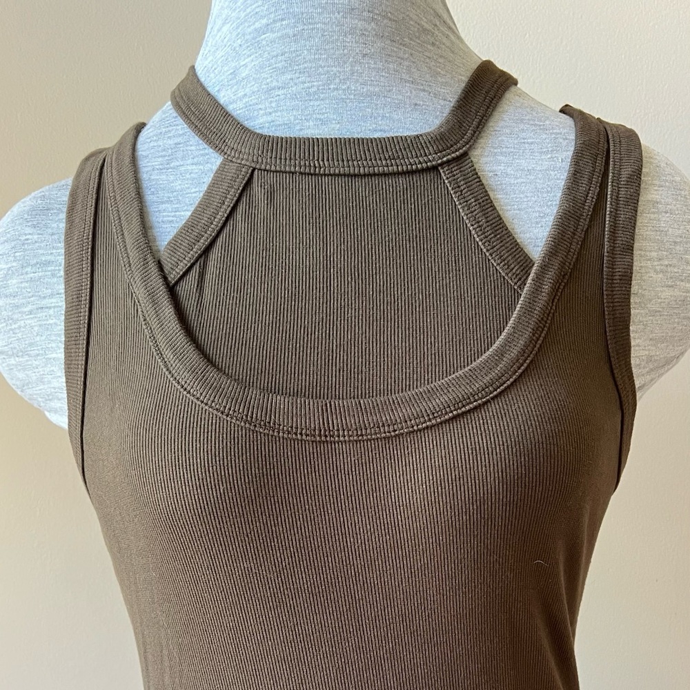 Anthropologie Ribbed Body Con Dress